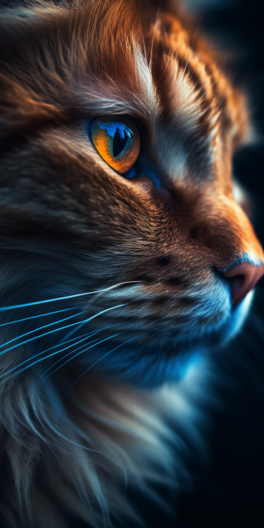 Macro Katze